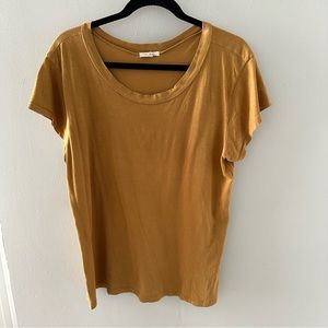 Suunday The Organic All Day Tee in Bone Brown